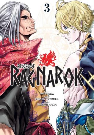 Book cover number 1 for Record Of Ragnarok Volume 3 written by Shinya Umemura, Takumi Fukui published by Viz Media