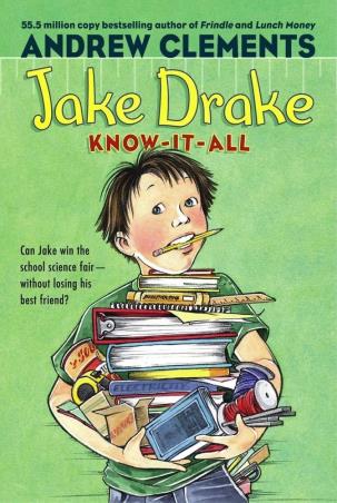 Book cover number 1 for Jake Drake Know-It-All written by Andrew Clements published by Simon & Schuster