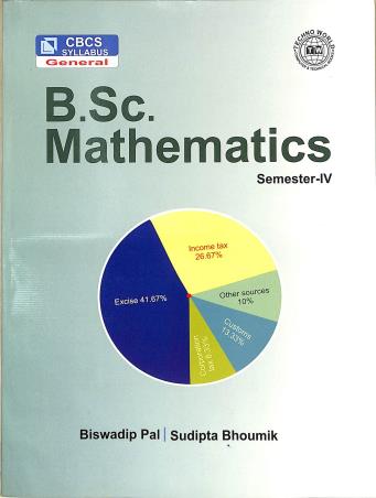 Book cover number 1 for B.Sc. Mathematics Semester- 4 written by Biswadip Pal, Sudipta Bhoumik published by Techno World