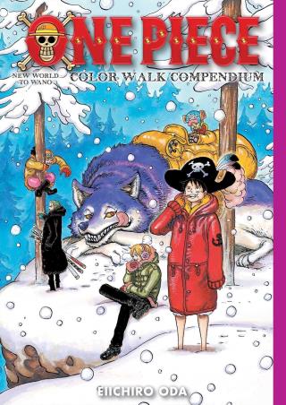 Book cover number 1 for One Piece Color Walk Compendium written by Eiichiro Oda published by Viz Media