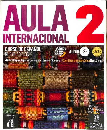 Book cover number 1 for Aula Internacional 2 - (A2) written by NA published by Goyal Foreign Language Books