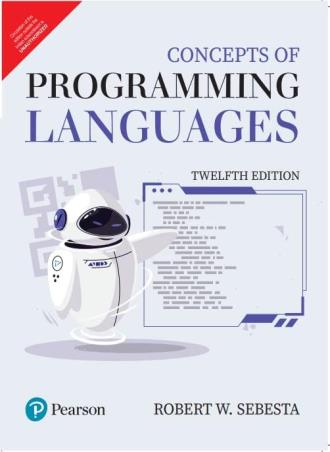 Book cover number 1 for Concepts Of Programming Languages written by Robert W. Sebesta published by Pearson Education