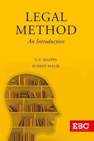 Book cover number 1 for Legal Method : An Introduction written by Sumeet Malik, G. V. Ajjappa published by Eastern Book Company