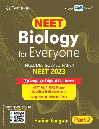 Cover for NEET Biology For Everyone Part 2 (Includes Solved Paper NEET 2023)