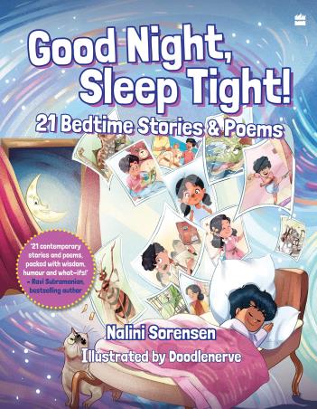Book cover number 1 for Good Night, Sleep Tight! : 21 Bedtime Stories & Poems written by Nalini Sorensen published by Harper Collins Publishers