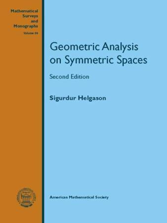 Book cover number 1 for Geometric Analysis On Symmetric Spaces written by Sigurdur Helgason published by American Mathematical Society