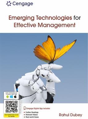 Book cover number 1 for Emerging Technologies For Effective Management written by Rahul Dubey published by Cengage Learning India Private Limited