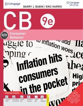 Book cover number 1 for CB (Consumer Behavior) written by Barry J. Babin published by Cengage Learning India Private Limited