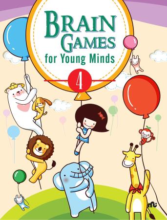 Book cover number 1 for Brain Games For Young Mind 4 written by NA published by Moonstone
