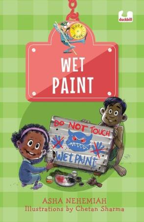 Cover for Wet Paint (Hook Books)