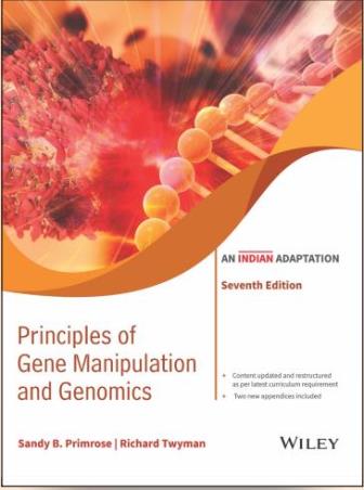 Cover for Principles Of Gene Manipulation And Genomics (An Indian Adaptation)