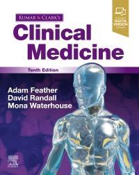 Book cover number 1 for Kumar And Clark's Clinical Medicine written by Adam Feather, David Randall, Mona Waterhouse published by Elsevier