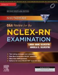 Book cover number 1 for Saunders Q & A Review For The NCLEX-RN Examination written by Linda Anne Silvestri published by Elsevier