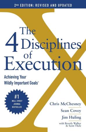 Book cover number 1 for The 4 Disciplines Of Execution written by Sean Covey published by Simon & Schuster