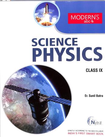 Cover for Modern's abc+ Of Science Physics Class 9 (2024-25)