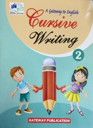 Book cover number 1 for A Gateway to English Cursive Writing 2 written by NA published by Gateway Publication