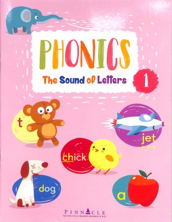 Book cover number 1 for Phonics The Sound Of Letter 1 (NEP / NCF) written by NA published by Pinnacle Books Private Limited