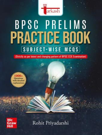 Book cover number 1 for BPSC Prelims Practice Book (Subject Wise MCQs) written by Rohit Priyadarshi published by McGraw Hill Education Private Limited