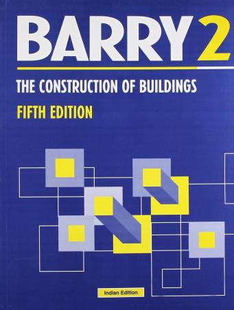 Book cover number 1 for Barry 2 The Construction Of Buildings written by R. Barry published by Affiliated East West Press