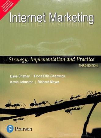 Book cover number 1 for Internet Marketing : Strategy, Implementation And Practice written by Dave Chaffey published by Pearson Education