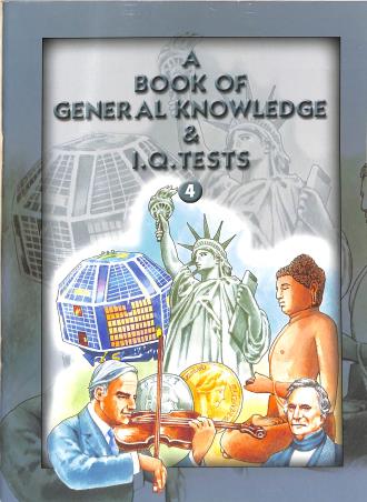 Book cover number 1 for A Book Of General Knowledge & I. Q. Tests 4 written by NA published by Golden Circle Publication