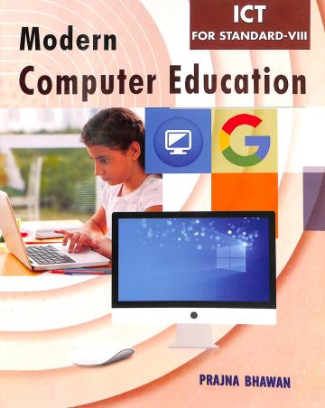 Book cover number 1 for Modern Computer Education Class 8 (ICT) written by NA published by Prajna Bhawan