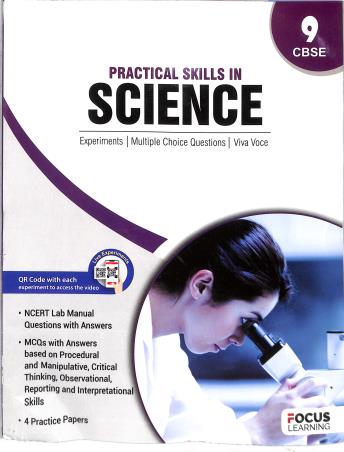 Book cover number 1 for Practical Skills In science 9 (CBSE) written by NA published by Focus Learning