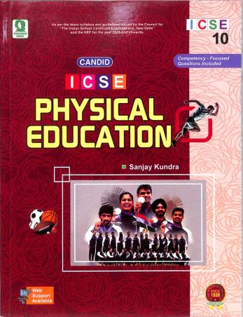 Book cover number 1 for Candid ICSE Physical Education 10 (2026) written by Sanjay Kundra published by Evergreen Publications (India) Ltd.