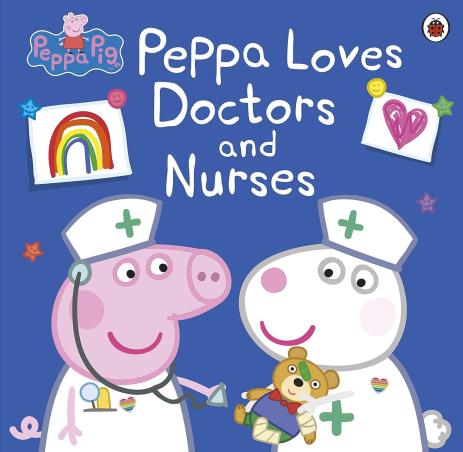 Book cover number 1 for Peppa Pig : Peppa Loves Doctors And Nurses written by NA published by Ladybird