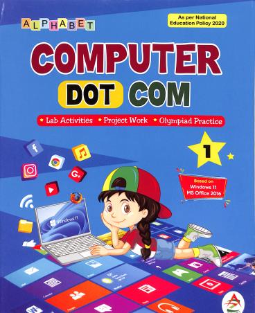 Book cover number 1 for Computer Dot Com 1 (NEP 2020) written by NA published by Alphabet