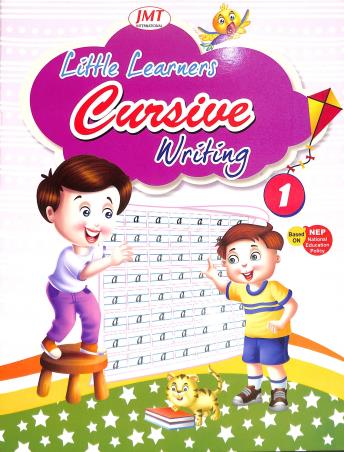Book cover number 1 for Little Learners Cursive Writing 1 written by Rajanya  Saha published by J. M. T.