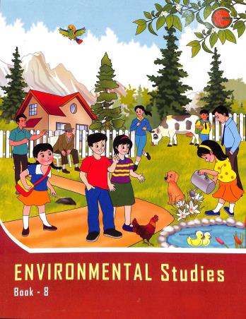 Book cover number 1 for Environmental Studies Part 8 written by Baruna Ray Chowdhury published by Golden Circle Publication