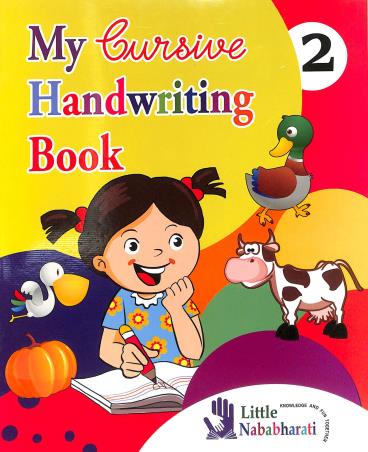 Book cover number 1 for My Cursive Handwriting Book 2 written by NA published by Little Nababharati