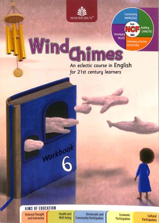 Book cover number 1 for Wind Chimes Workbook 6 (CISCE) NCF 2023 written by NA published by Madhubun Educational Books