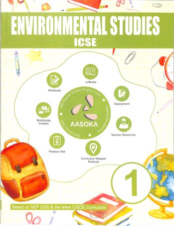 Book cover number 1 for Environmental Studies 1 ICSE (NEP 2020) written by NA published by MBD Alchemie