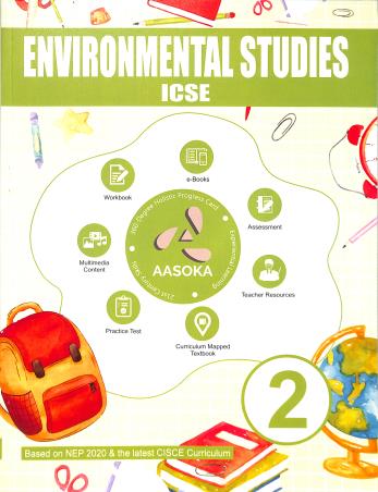 Book cover number 1 for Environmental Studies 2 ICSE (NEP 2020) written by NA published by MBD Alchemie