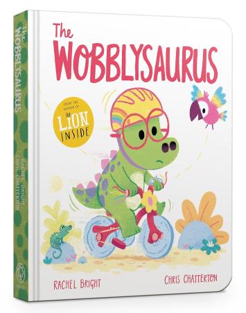 Book cover number 1 for The Wobblysaurus written by Rachel Bright published by Orchard Books