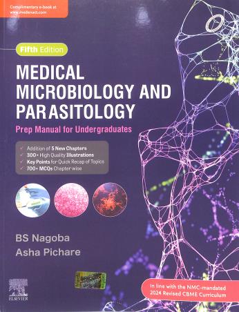 Book cover number 1 for Medical Microbiology And Parasitology written by Nagoba published by Elsevier