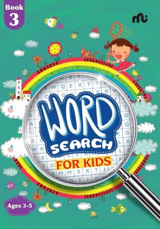 Book cover number 1 for Word Search For Kids Book 3 written by NA published by Moonstone