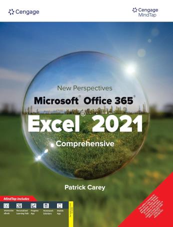 Book cover number 1 for New Perspectives Microsoft Office 365 : Excel 2021 Comprehensive written by Patrick Carey published by Cengage Learning India Private Limited