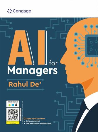 Book cover number 1 for AI For Managers written by Rahul De published by Cengage Learning India Private Limited