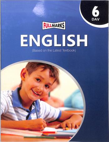 Book cover number 1 for English 6 (DAV) written by NA published by Full Marks Pvt. Ltd.
