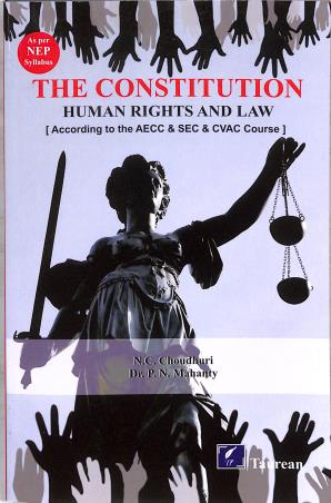 Book cover number 1 for The Constitution Human Rights And Law (NEP) written by N. C. Choudhuri published by Taurean Publications
