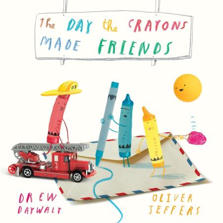 Book cover number 1 for The Day The Crayons Made Friends written by Drew Daywalt published by Harper Collins Publishers