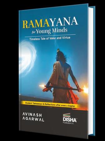 Book cover number 1 for Ramayana for Young Minds - Timeless Tale Of Valour And Virtue written by Avinash Agarwal published by Disha Publication