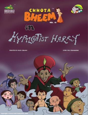 Book cover number 1 for APC Chhota Bheem In Hypnotist Harry Volume 12 written by NA published by Avichal Publishing Company