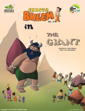 Book cover number 1 for APC Chhota Bheem In The Giant Volume 10 written by NA published by Avichal Publishing Company