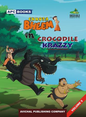 Book cover number 1 for APC Chhota Bheem In Crocodile Krazzy written by NA published by Avichal Publishing Company