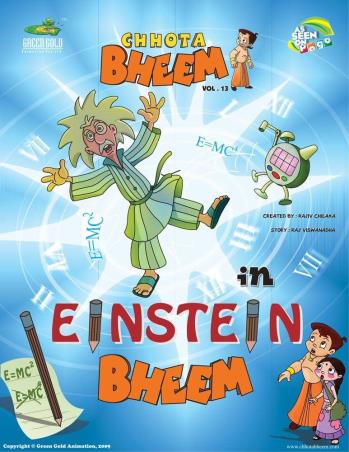 Book cover number 1 for APC Chhota Bheem Einstein Bheem Volume 13 written by NA published by Avichal Publishing Company