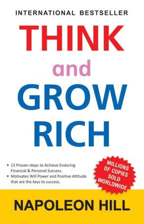 Book cover number 1 for Think And Grow Rich written by Napoleon Hill published by Little Scholarz Pvt. Ltd.